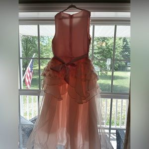 Elegant pink princess gown